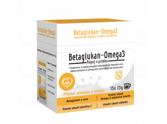 Betaglukán-Omega 3 15x13g