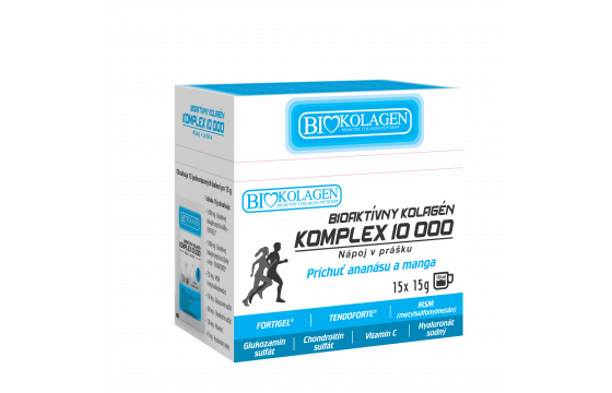 KOMPLEX 10 000 Bioaktívny kolagén 15x15g