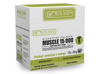 MUSCLE 15 000 Bioaktívny kolagén 15x20g