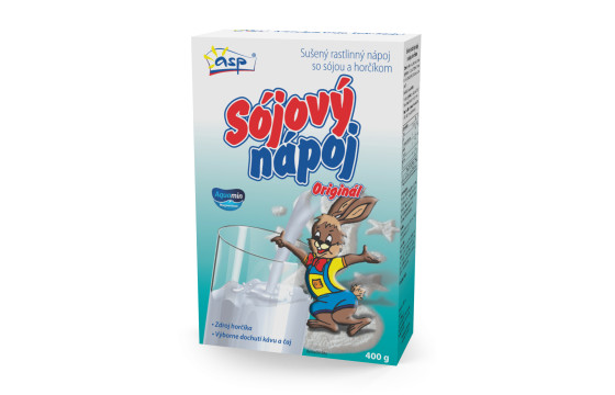 Sójový nápoj „zajac“ 400 g 